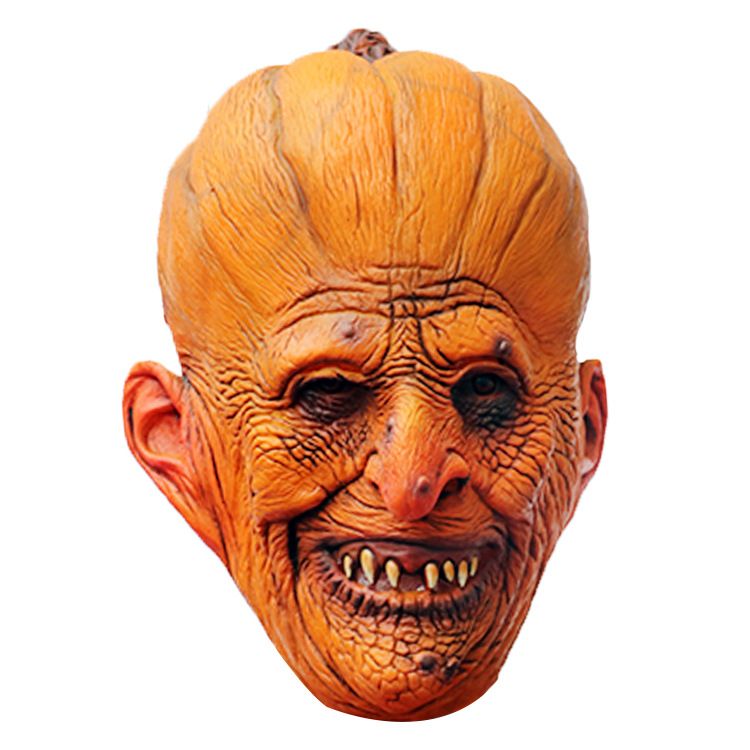 Halloween Flesh Colored Witch Mask Haunted House Escape Room Costume Prank Woman Headgear Character Play Props_voghion.com