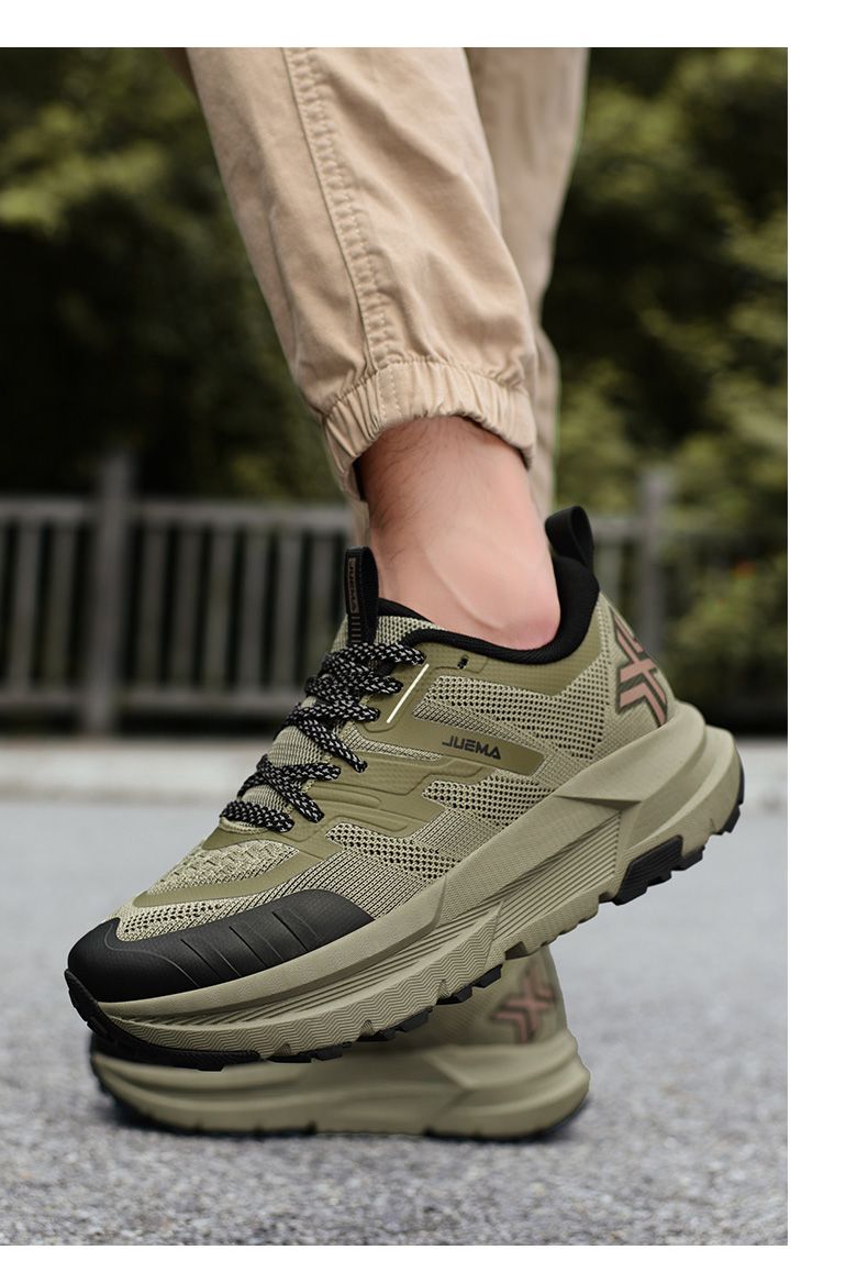 Herren Wanderschuhe Wildleder Leder Outdoor Schuhe Verschleißfeste Männer Trekking Wandern Jagd Taktische Turnschuhe_voghion.com