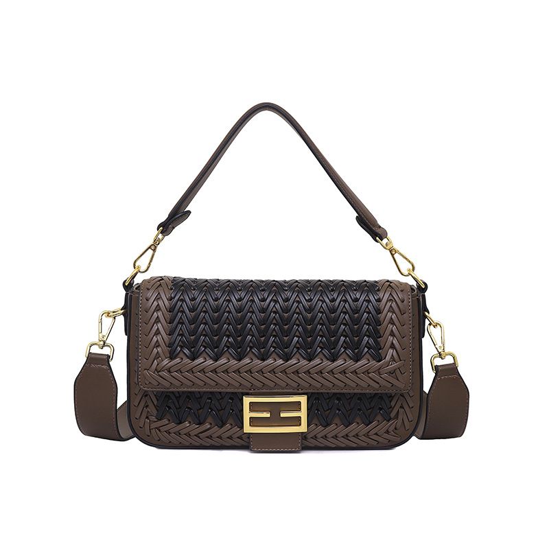 Borse intrecciate per donna, borsa a tracolla, borsa a mano in pelle vegana intrecciata a mano, borsa a tracolla con manico superiore, borsa a tracolla con cerniera_voghion.com