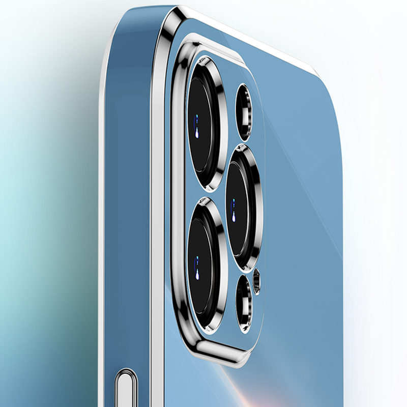 Luxuriöse plattierte Hülle für iPhone 11 12 13 14 Pro Max 7 8 Plus XR X XS Max 6 6S Plus 12 Mini Hülle Weiche Sillicone stoßfeste Abdeckung_voghion.com