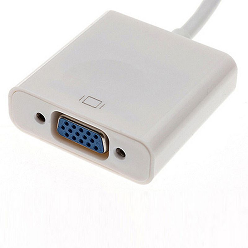 Xinweiqing – câble adaptateur convertisseur DVI Mini DisplayPort DP vers VGA, compatible HDMI, pour Appl-e Book_voghion.com