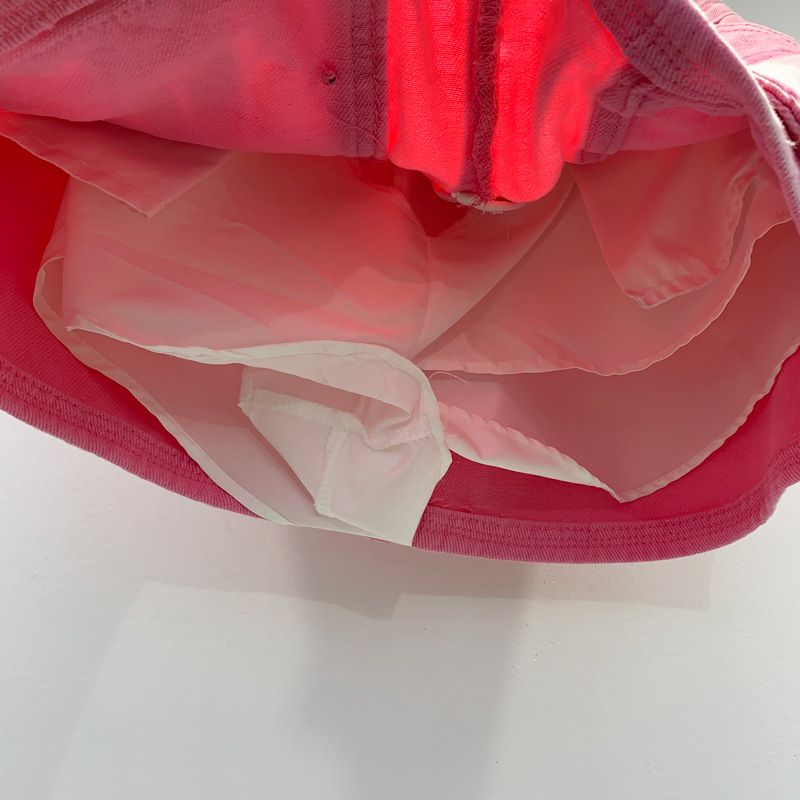 Falda vaquera de trabajo con bolsillo personalizada para mujer, nuevo estilo en rosa primaveral, cintura alta, antiedad, versátil, ajustada a la cadera._voghion.com