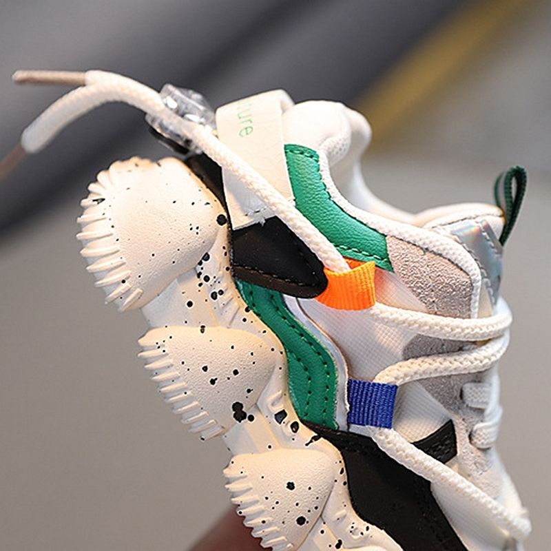 SHLIANG Maat 21-30 Baby Peuter Schoenen Voor Jongens Meisjes Ademende Kinderen Casual Schoenen Sneakers Antislip Kinderen Sportschoenen Tenis S056B_voghion.com
