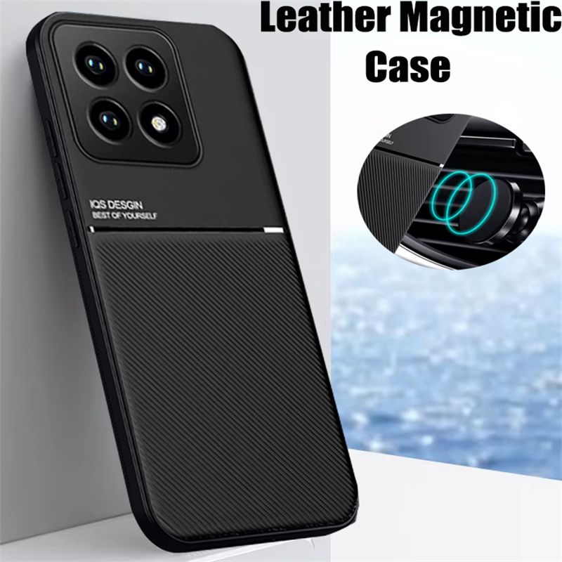 Custodie magnetiche per Xiaomi Mi 14T 13T 12T 12S 11T 10T Pro Custodia in pelle con texture per Xiaomi 15 14 13 11 Ultra Pro 12 Lite Cover_voghion.com