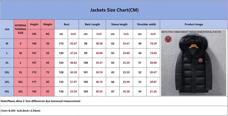 Herrenbekleidung Lange Daunenjacke Arbeitskleidung Modische Outdoor-Tigerkopf-Imitationsstickerei Herren-Knielänge Verdickte Jacke_voghion.com