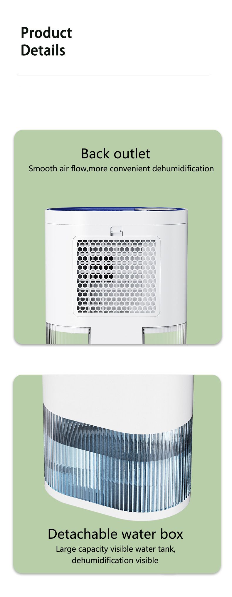 Deumidificatore d'aria per la casa - Asciugatrice assorbiumidità per camera da letto e seminterrato, efficiente_voghion.com