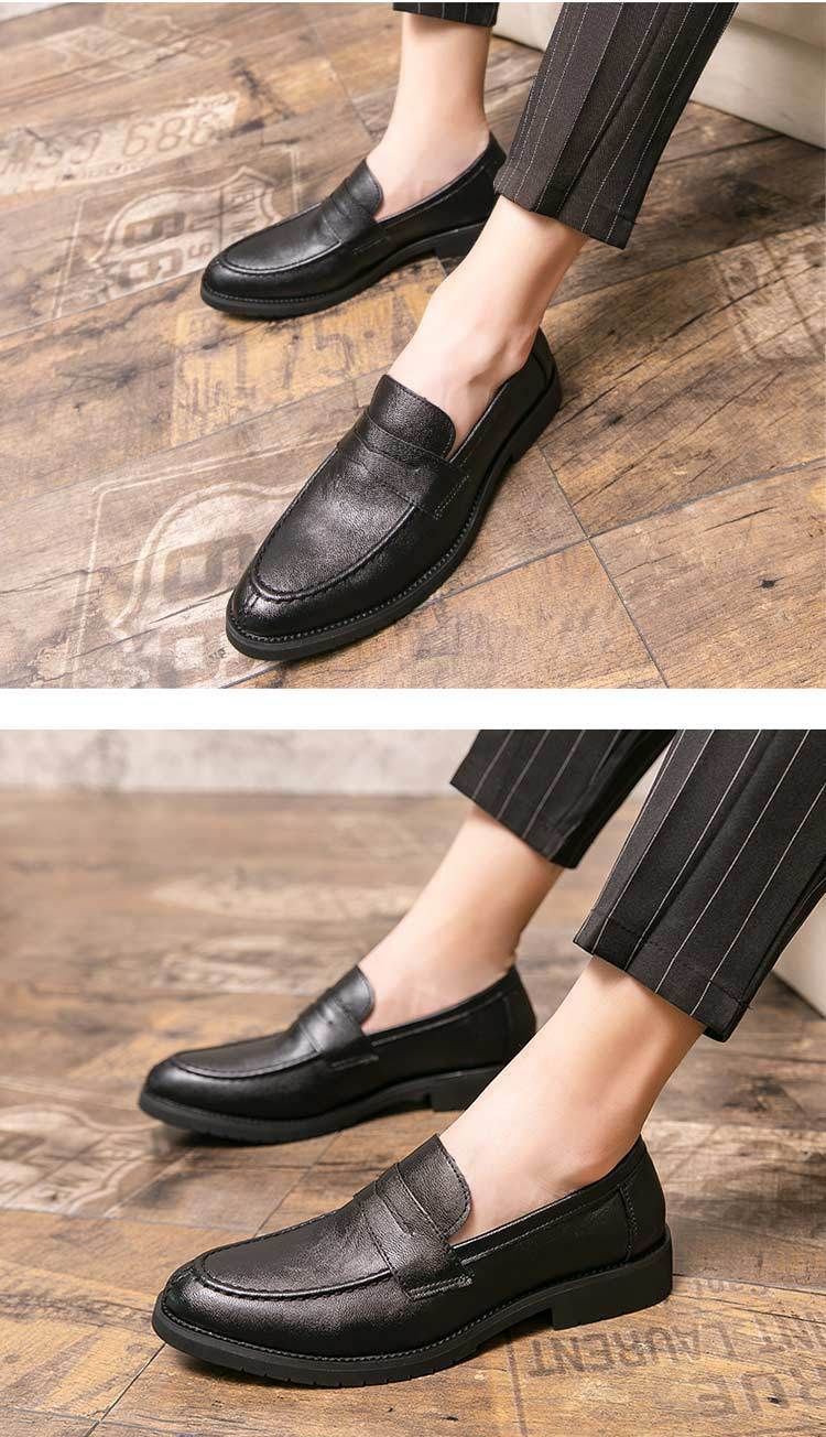 Mocassini in pelle 2025, stile britannico, traspiranti, casual, alla moda, stile coreano, slip-on, quattro stagioni_voghion.com