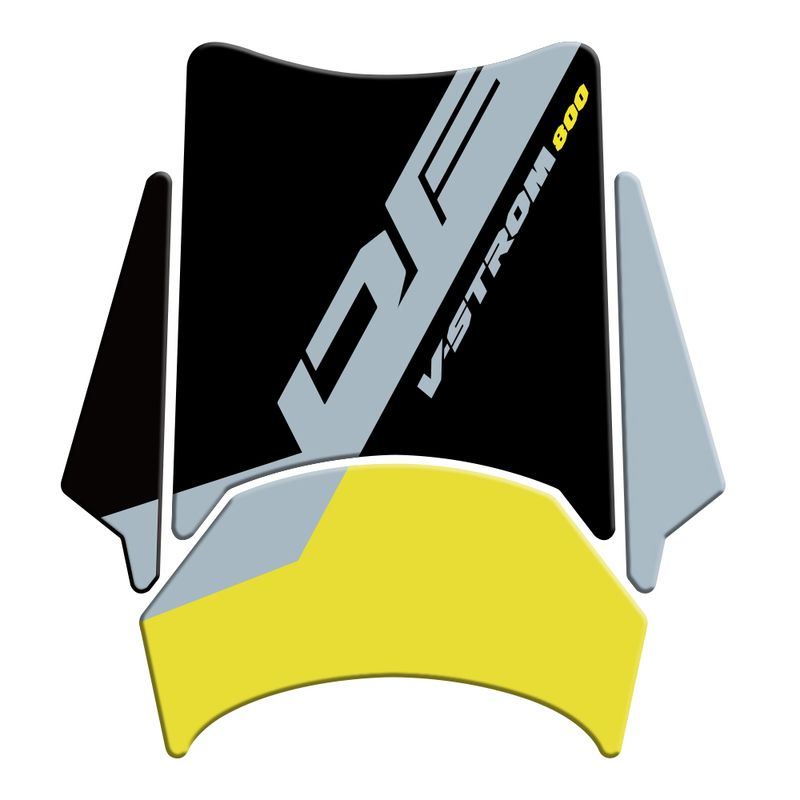 For SUZUKI V-strom 800DE DL800DE 2023-2024 Motorcycle Tank Pad Protector Sticker Decals_voghion.com