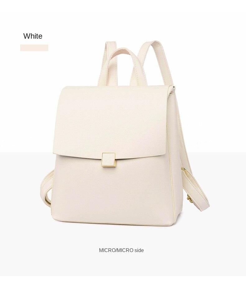 New Leather Backpack Women's Versatile Backpack Travel Leisure Soft Leather Women's Backpack Selection_voghion.com