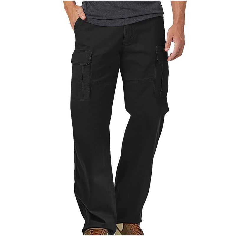 Lange Arbeitshose für Herren aus wasserdichtem Oxford-Gewebe mit mehreren Taschen_voghion.com