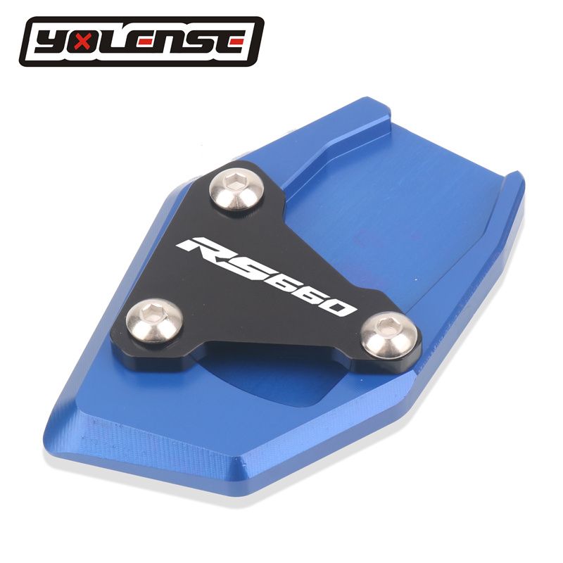 For Aprilia RS660 RS 660 2020-2023 2021 Motorcycle Kickstand Foot Side Stand Extension Pad Support Plate Enlarge Stand_voghion.com