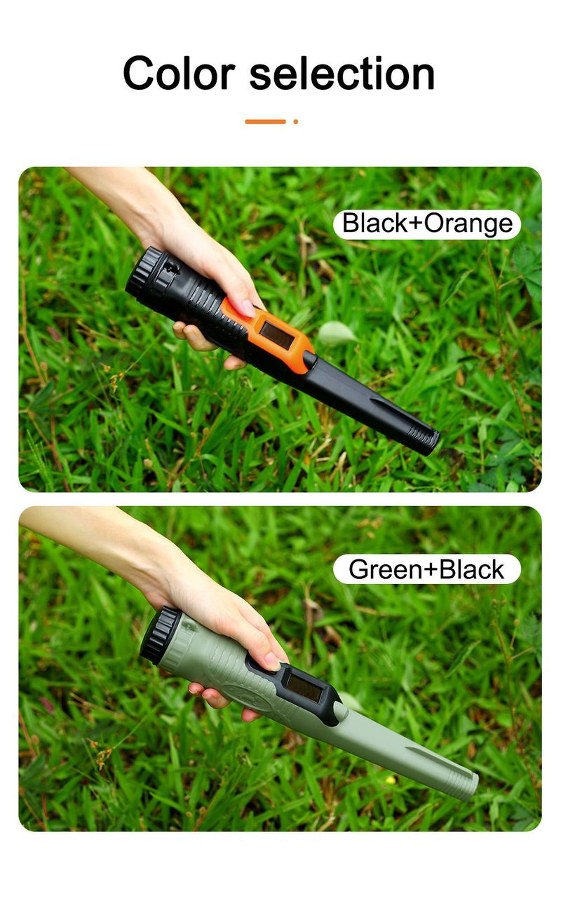 High Sensitivity Handheld Metal Detector Pinpointer For Treasure Hunting, Compact & Portable With Audio/Vibration Alerts_voghion.com