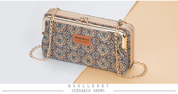 Crossbody Bags for Women New Product Launch Multifunctional Long Mobile Phone Bag Fashionable Printed Wallet_voghion.com