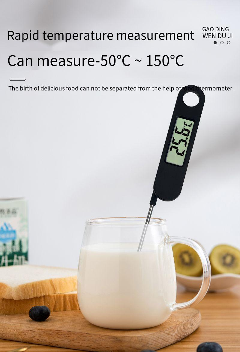 Faltbares Lebensmittel BBQ Fleisch Küche Backen Milch Wasser Thermometer H401_voghion.com