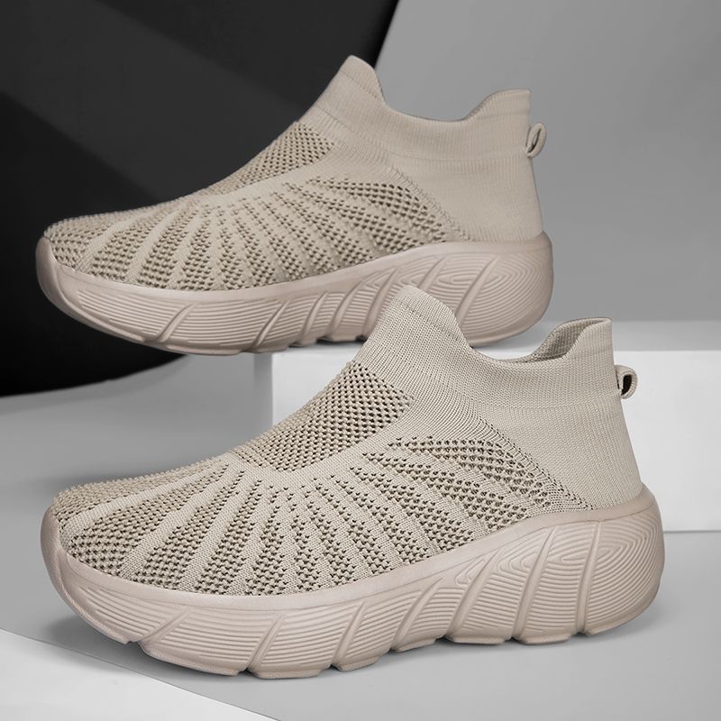 Scarpe da ginnastica da donna e da uomo, traspiranti, con calzini, leggere e comode, da donna, da ginnastica, da passeggio, Zapatillas Hombre_voghion.com