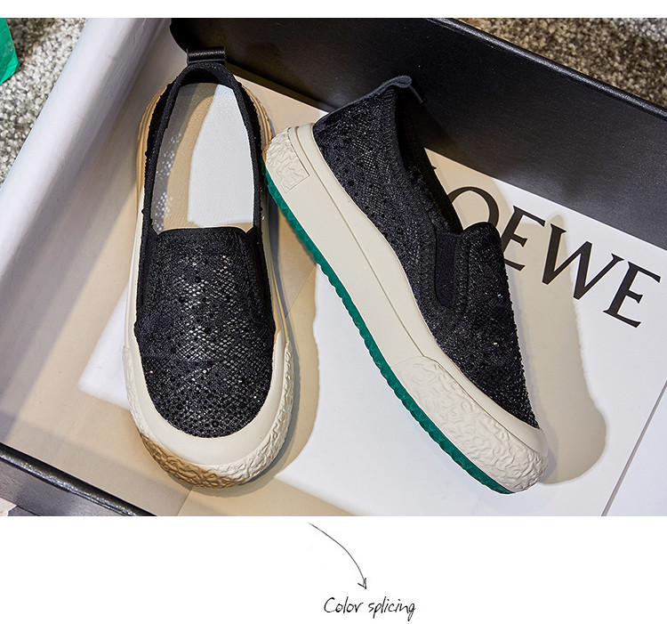 2023 sommer Neue Fischer Schuhe mit dicken sohlen Casual Atmungsaktive Einzelne Schuhe frauen flache flache schuhe frauen slip-on frauen schuhe flut_voghion.com