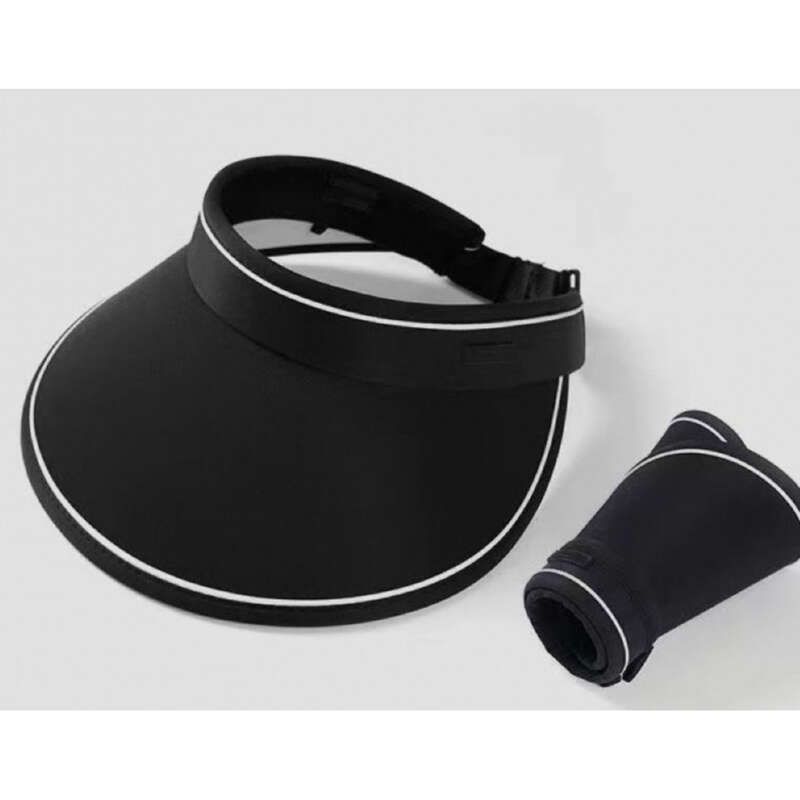 Cappello estivo da donna con tesa larga e bordo cavo, nuovo e multifunzionale_voghion.com