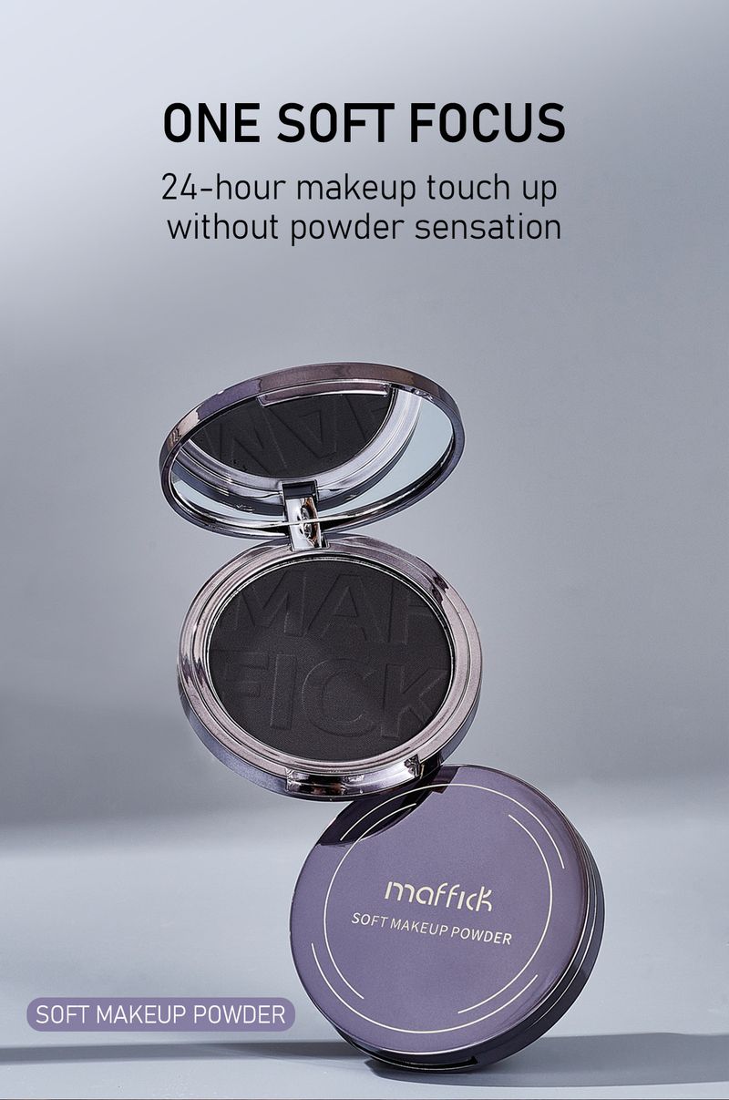 Puder MAFFICK Weiches Make-up-Puder für den Haaransatz, lang anhaltendes Make-up mit doppeltem Zweck, Ölkontrolle und kein Make-up_voghion.com