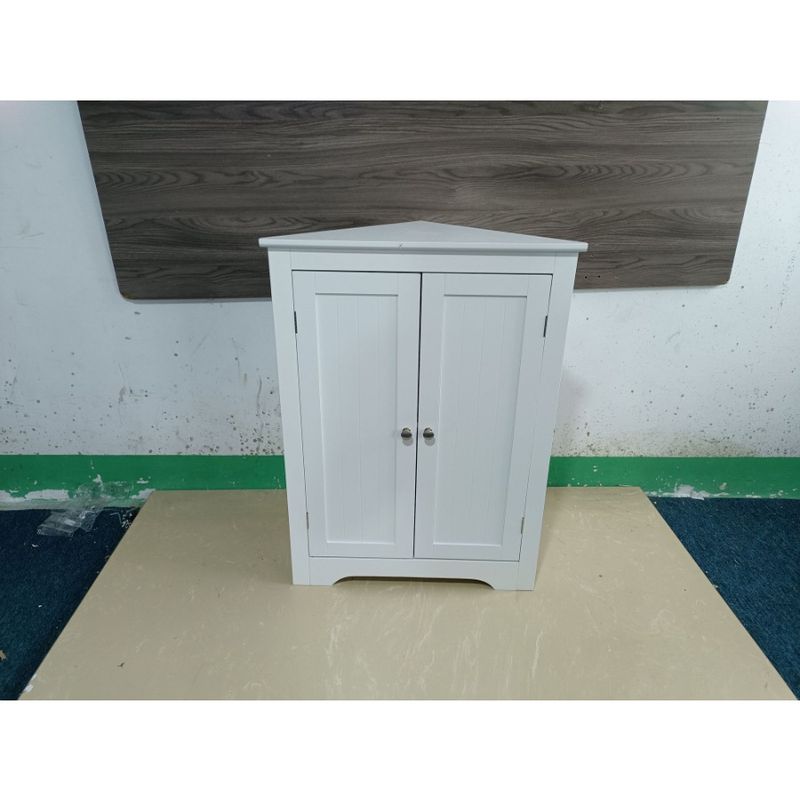 Mobiletto da bagno regolabile, stretto, per ripiani e mobiletto angolare, indipendente, a 2 ante, con armadietti._voghion.com
