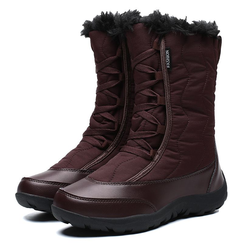 Botas de neve plus size para áreas externas, outono/inverno 2025_voghion.com