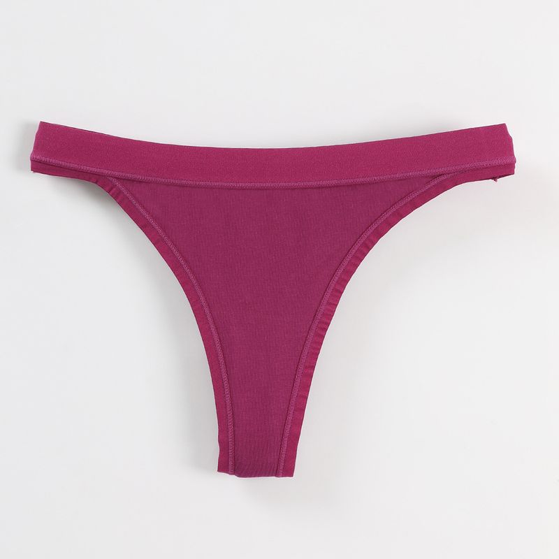 2025d Intimo da donna in cotone, perizoma sexy a vita bassa, comodo slip brasiliano_voghion.com