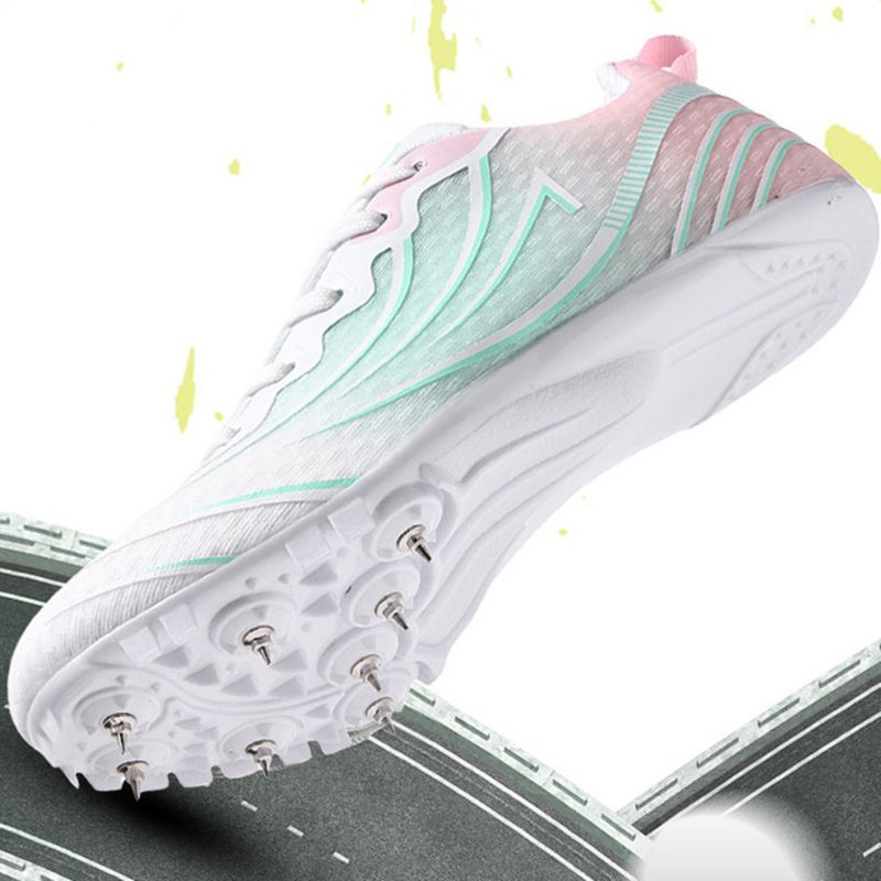 Triple Jump 0m Sprint Men Women Spike Track And Field Short Distance Mesh Professional Competition Physical Exam Running_voghion.com