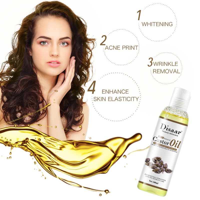 Disaar Castor Bean Massage Essential and Moisturizing Body Oil_voghion.com