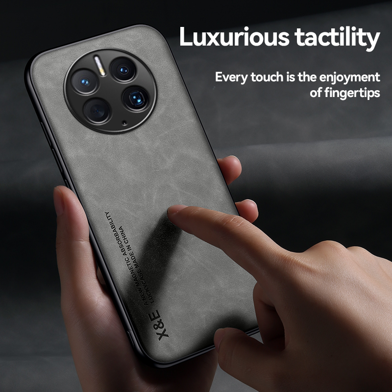 Za Huawei Mate 50 Pro futrola luksuzna kožna magnetska futrola za auto s postoljem za Huawei Mate 50 DCO-LX9 50Pro_voghion.com