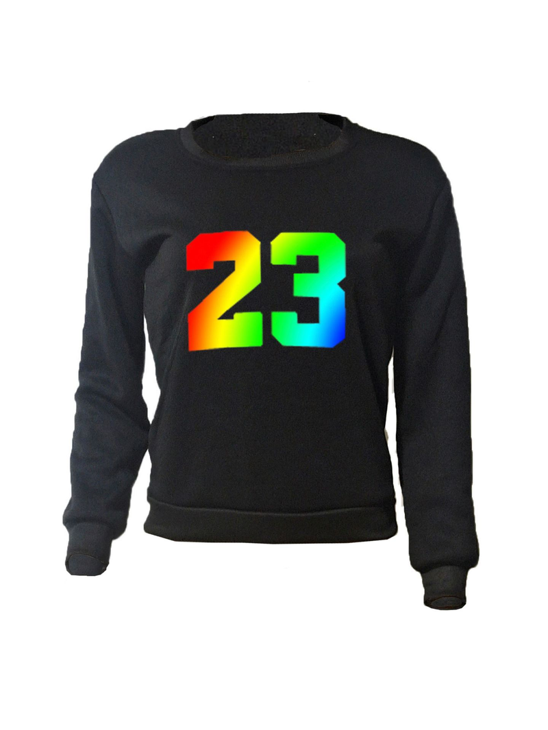 Ženski ohlapen pulover s kapuco z dolgimi rokavi in potiskom_voghion.com