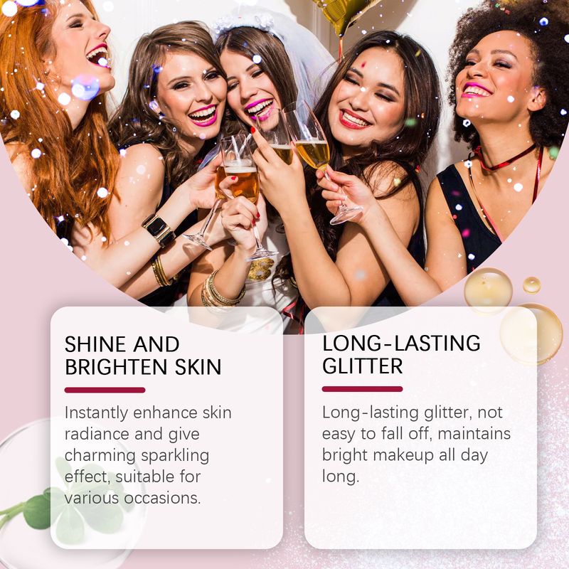 Bühnen-Make-up-Spray, aufhellender Glitzer für das Gesicht und das Schlüsselbein, natürliches, dreidimensionales, lang anhaltendes Highlight-Spray_voghion.com