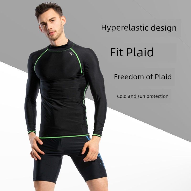 Maglia a maniche lunghe rosa surf a prova di meduse M1022_voghion.com