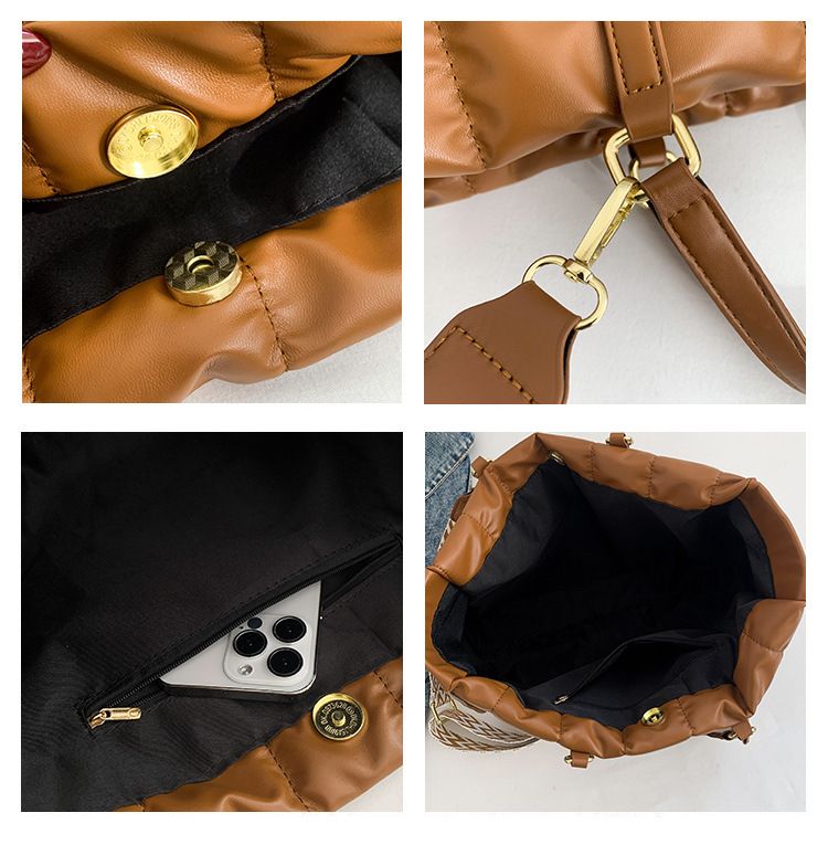 Internet Famous Large Capacity Tote Women's New Trendy Versatile Shoulder Bag, Commuting And Work Handbag_voghion.com