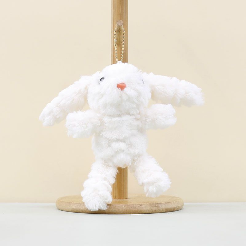Bunny Adorable Plush Rabbit Keychain Soft Stuffed Animal Doll Keys Bags For_voghion.com