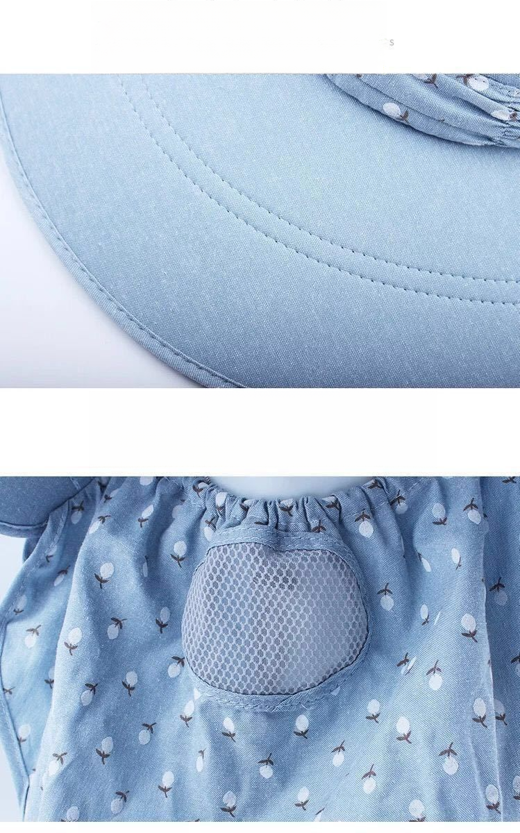 UV Protection Tea Picking Cycling Women's Face Covering Breathable Wide Brim Summer Mask Versatile Cool Sun Hat Travel_voghion.com