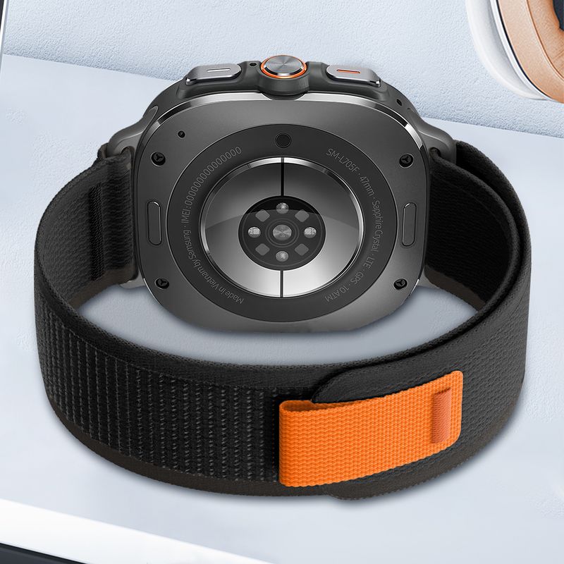 Til Samsung Galaxy Watch Ultra Strap 47mm Tilbehør Sport Nylon armbånd Trail loop Armbånd correa Galaxy watch 7 ultra Band_voghion.com