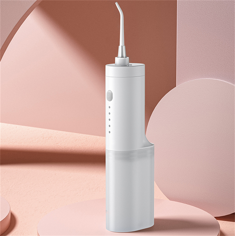Irrigatore orale portatile, filo interdentale, getto d'acqua ricaricabile tramite USB, pulisci denti_voghion.com