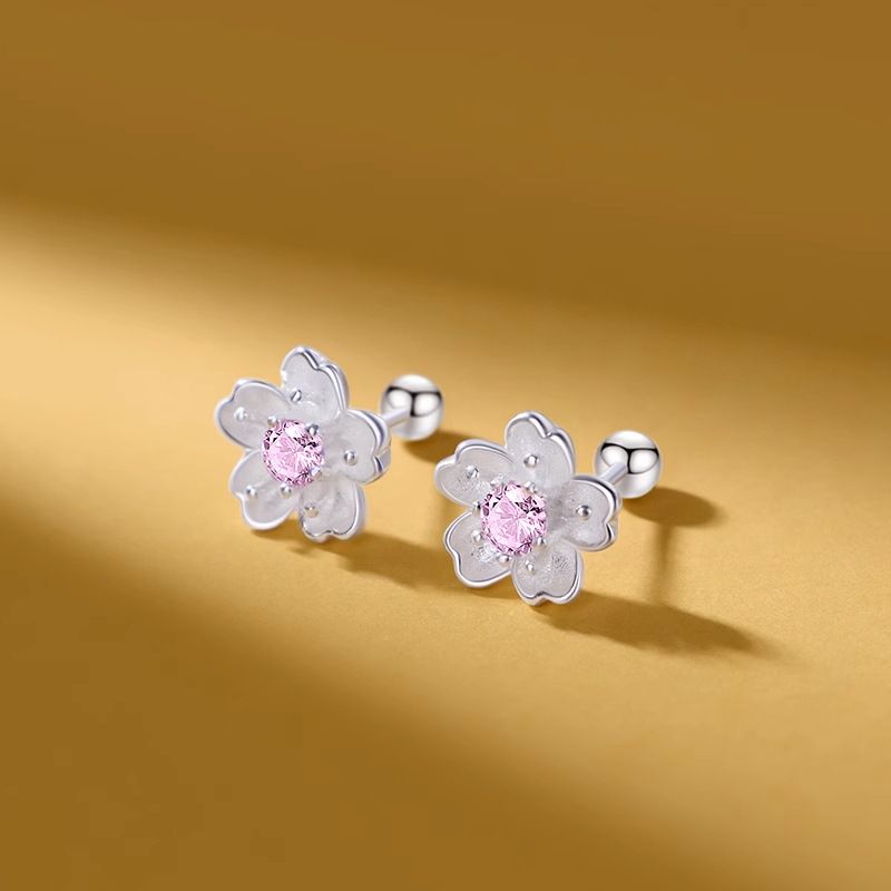 Di alto valore per le donne, design con fiori di ciliegio rosa, stile dolce e alla moda, fresco e versatile, senza sonno._voghion.com