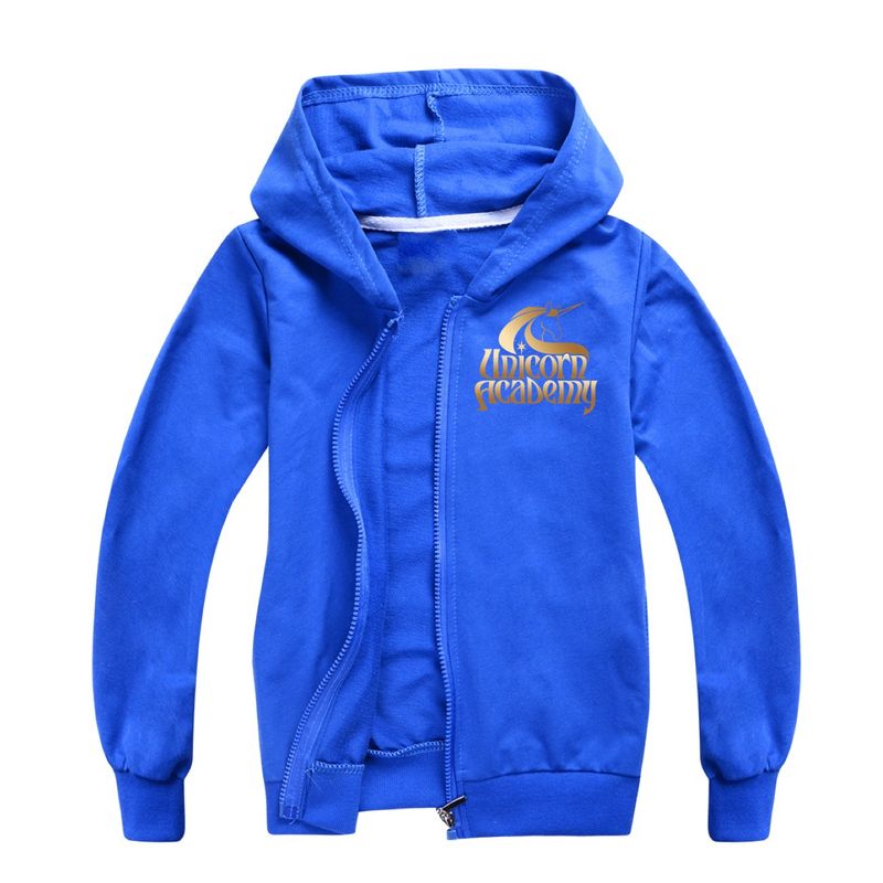 Academy Unicorn Cappotto primaverile e autunnale Cardigan per bambini con cerniera Set 3011_voghion.com