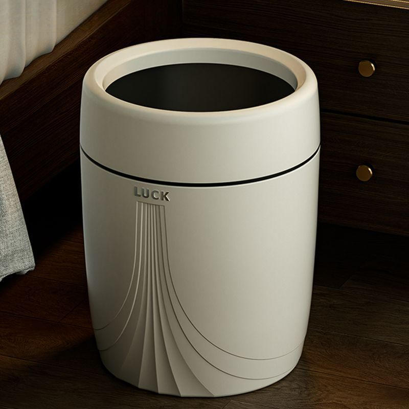 Large Capacity Trash Can Ins Style High-Value Household Living Room Bedroom Kitchen Light Luxury High-End Wastebasket_voghion.com