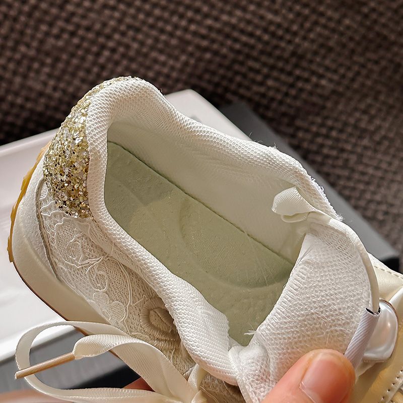 2024 Nuovi sandali traspiranti in rete per ragazze, comode scarpe sportive in pelle per bambini, scarpe da scuola per bambini_voghion.com