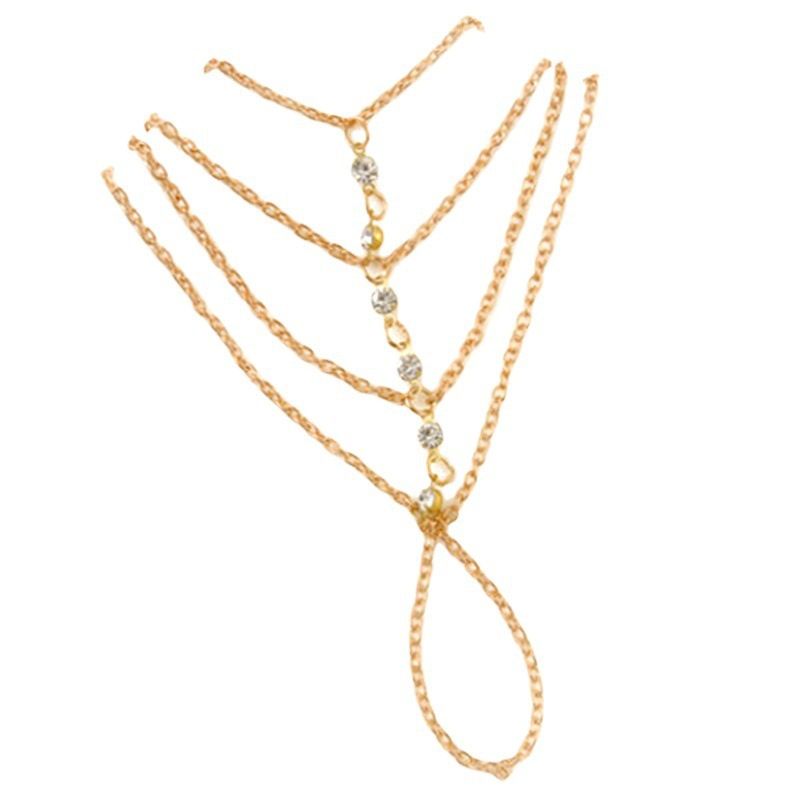 Kadınlar İçin Kişiselleştirilmiş Kristal Kakmalı Aksesuarlarla Şık, Minimalist, Çok Yönlü. Çok Katmanlı Püsküller,_voghion.com