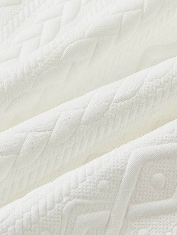 Herrenbekleidung Modetrend Freizeit Sport Strickmuster Kurzarm Zweiteiliger Anzug_voghion.com