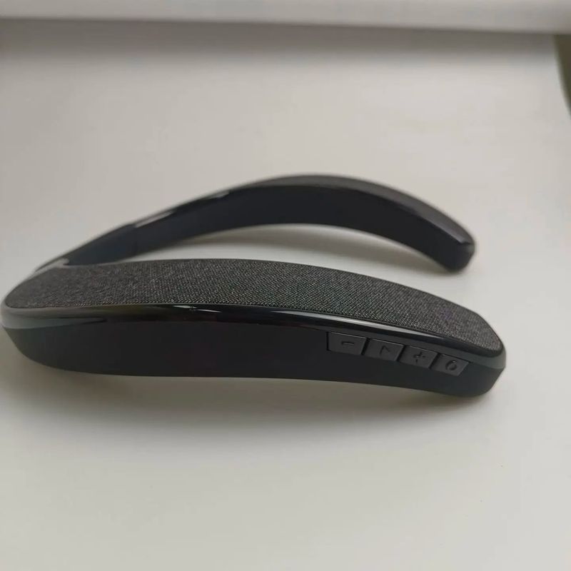 Rockmia Brand EBS-905 Wireless Wearable Neckband Bluetooth TF card Stereo Music Player Microphone Bass FreeHands Speaker_voghion.com