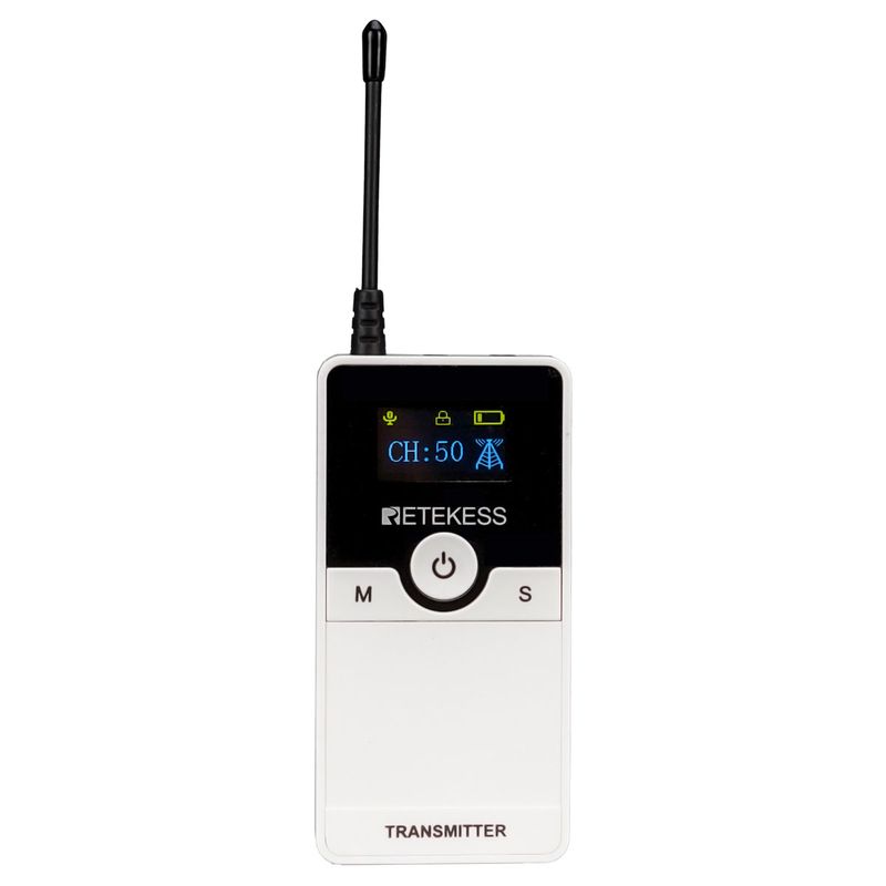 Retekess TT116T Wireless Tour Audio Guide System Radioguide For Lecture Translation Training Excursion Factory Hj_voghion.com