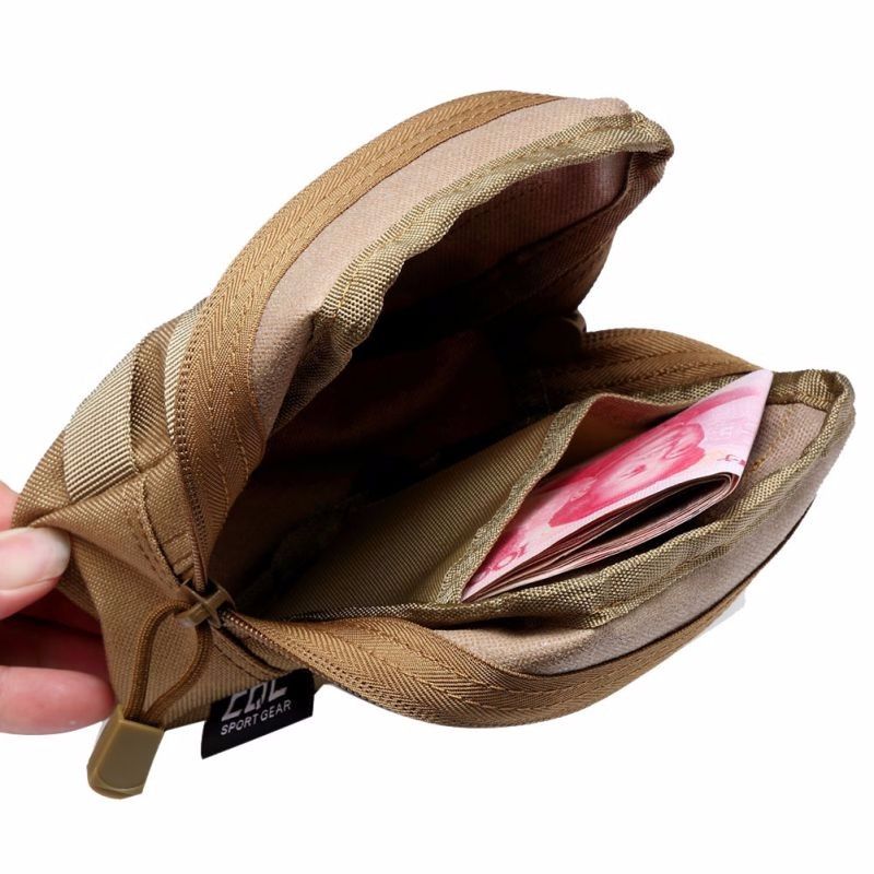 Marsupio tattico militare Molle, marsupio EDC Molle, marsupio con cerniera, custodia per telefono, marsupio resistente per softair, borsa da caccia_voghion.com