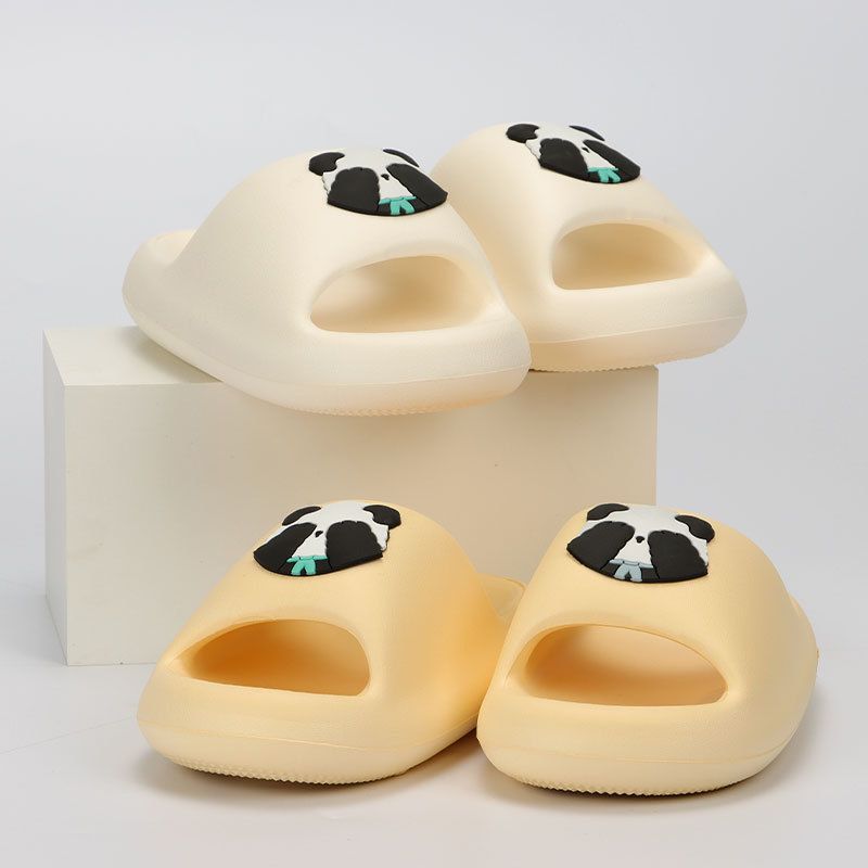 Women's Shoes Unisex Shoes Slippers Cute Cartoon Personality Homedoor Stepping On Shit Eva Thick Soled Sandals Spot_voghion.com
