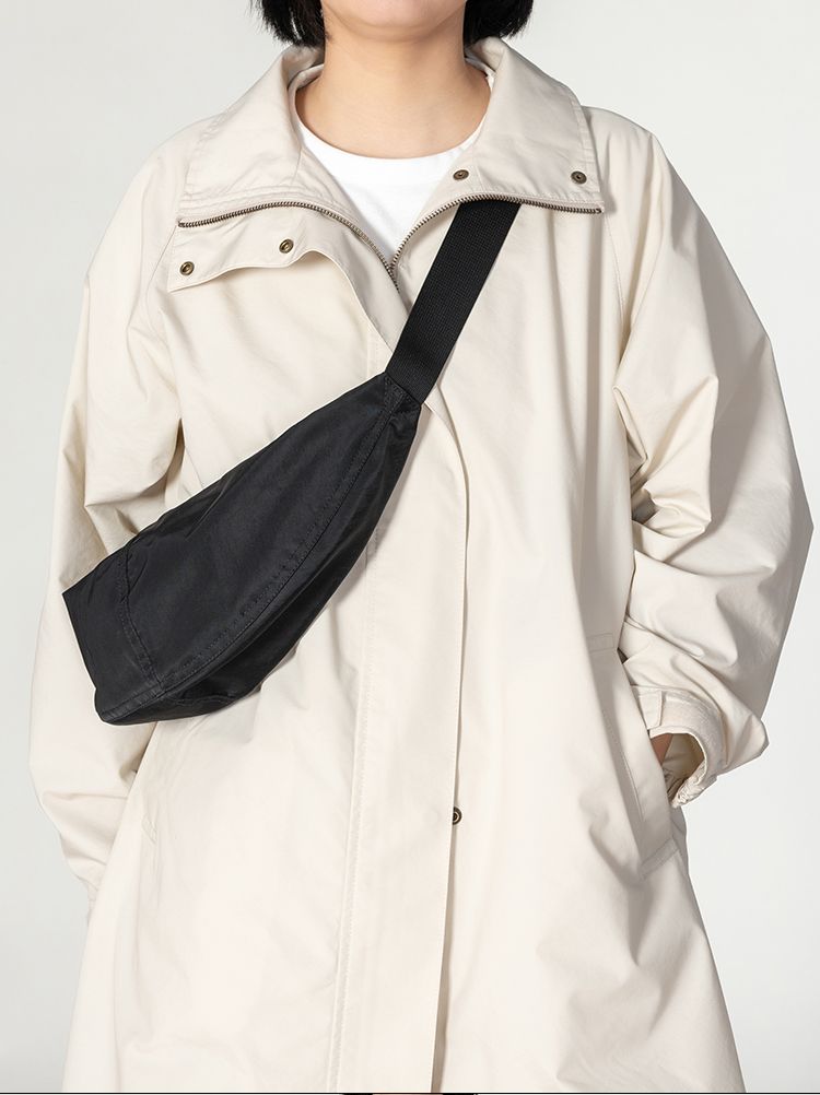 Borsa a tracolla piccola per esterni Mennong Neutral Wrinkle Washing_voghion.com