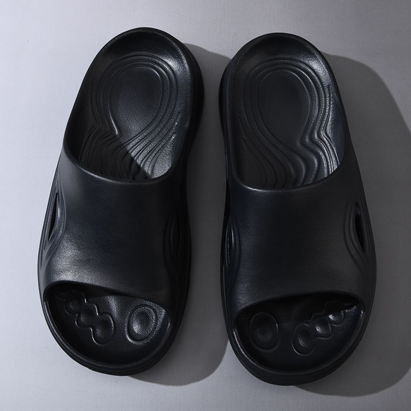 Pantofole estive da uomo con suola spessa, versatili, resistenti all'usura, con piedini antiscivolo in EVA e inodori, di alta qualità e alla moda._voghion.com