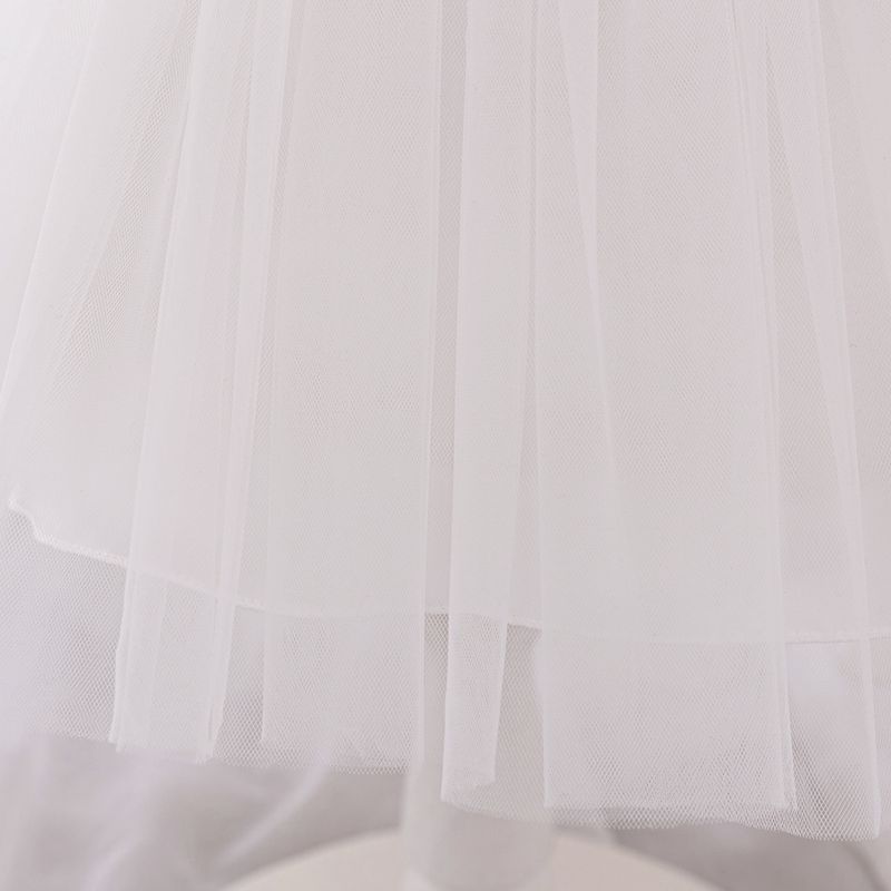 Kids' Clothing Baby Birthday Dress Children's Princess Dress With Tail Mesh Fluffy Dress_voghion.com