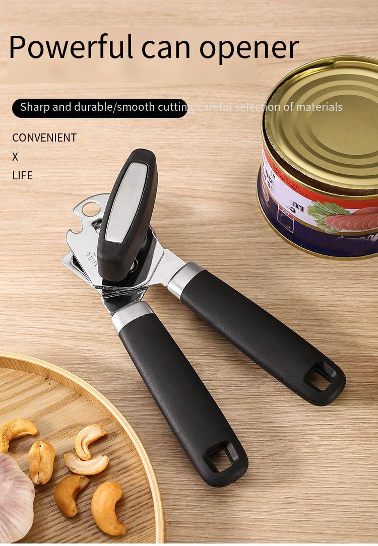 Abridor de garrafas manual 3 em 1 para cozinha, multifuncional e potente._voghion.com